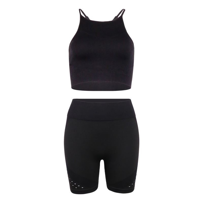 Bra shorts fitness suit