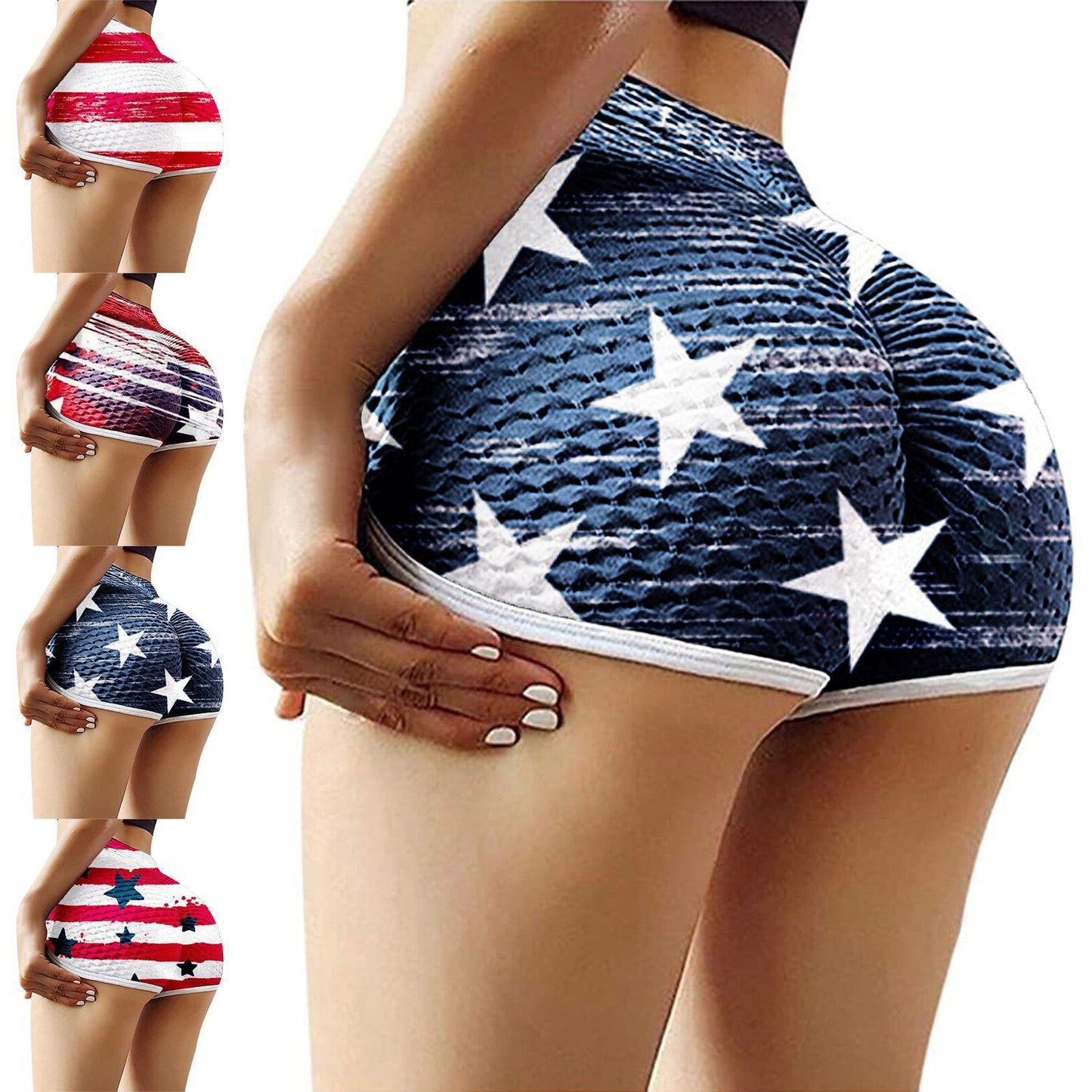Sports High Waist Pants Digital Printing Leggings